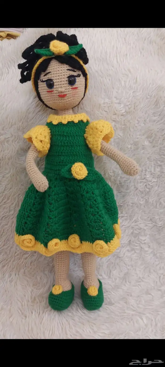 دمى كروشيه يدوية   ص نعت بح ب  اكتشفوا جمال التفاصيل في دمى 2