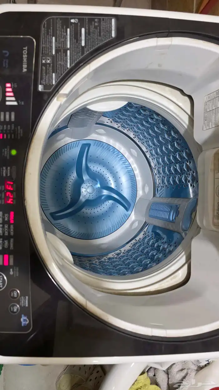 غسالة توشيبا 15 كيلو نظيفة 4