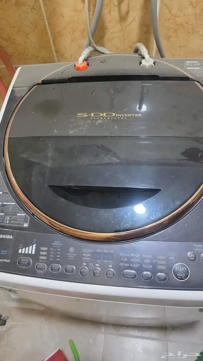 غسالة توشيبا 15 كيلو نظيفة 1