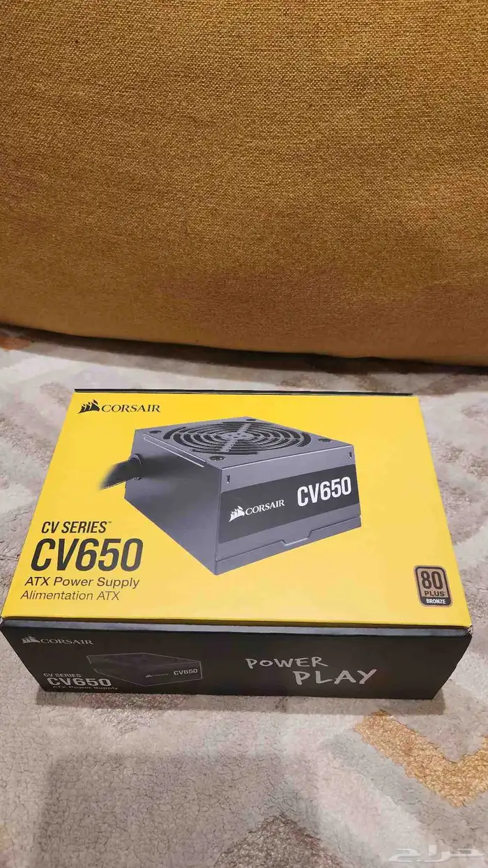 Power Supply Corsair CV 650 CV650 باور سبلاي كورسير 1