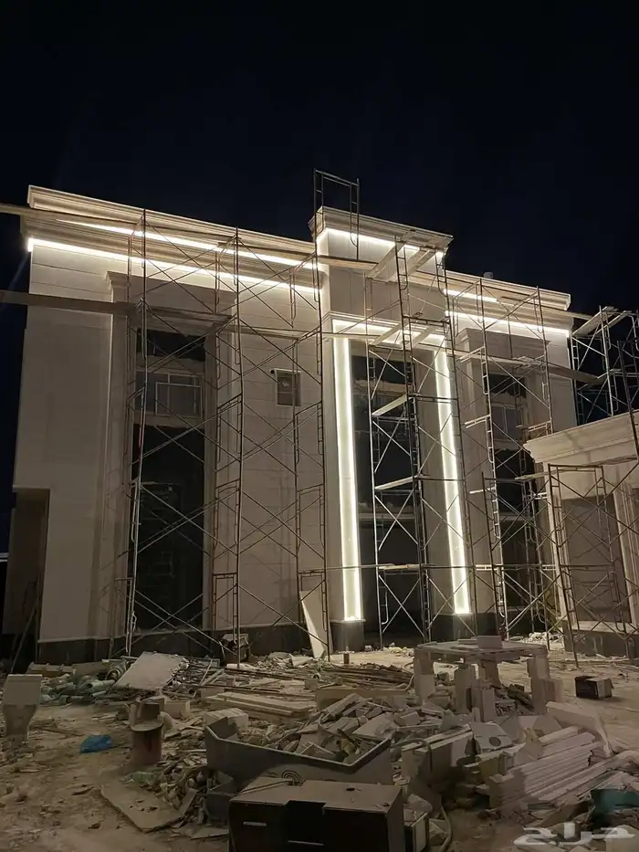 حجر طبيعي حجر ابيض حجر الرياض 5