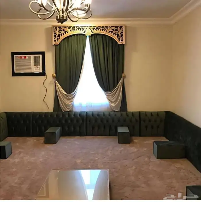 تفصيل كنب حسب طلب المقاسات تنجيد الكنب تغير الؤن مجلس باطرمه 8