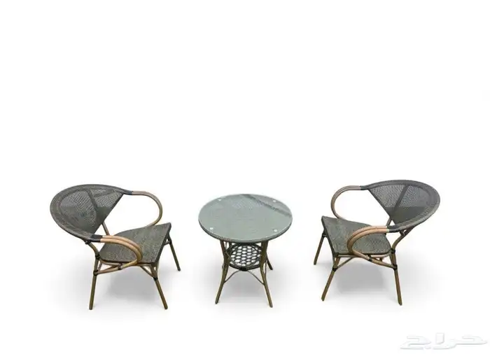 كرسيين مع طاوله خارجي 5