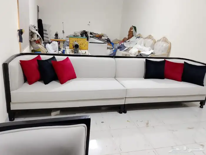 تفصيل كنب حسب طلب المقاسات تنجيد الكنب تغير الؤن مجلس باطرمه 2