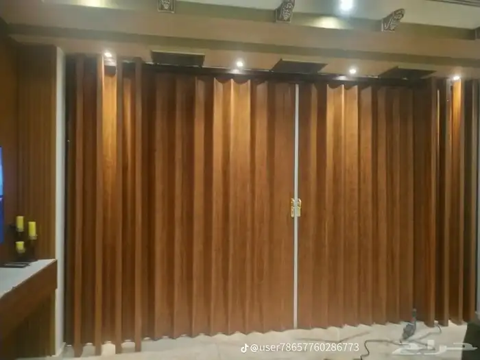 ابواب كرديون سحاب بلاستيك جلد 4