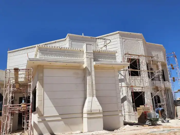 لياسه ملونه بديل الحجر الطبيعي واجهات ديكورات خارجيه ترميم 5