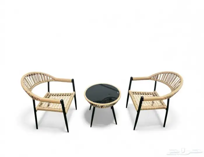 كرسيين مع طاوله خارجي 4