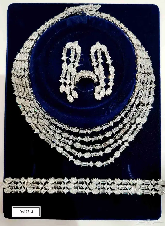 أطقم زركون فخم خمس خطوط وثلاث خطوط 4