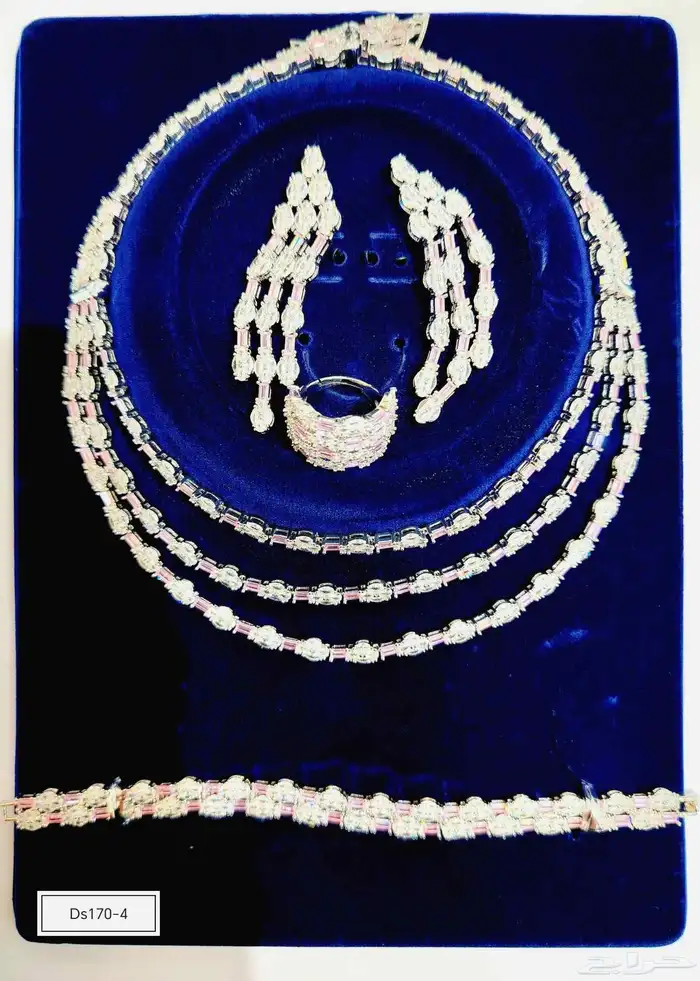 أطقم زركون فخم خمس خطوط وثلاث خطوط 7