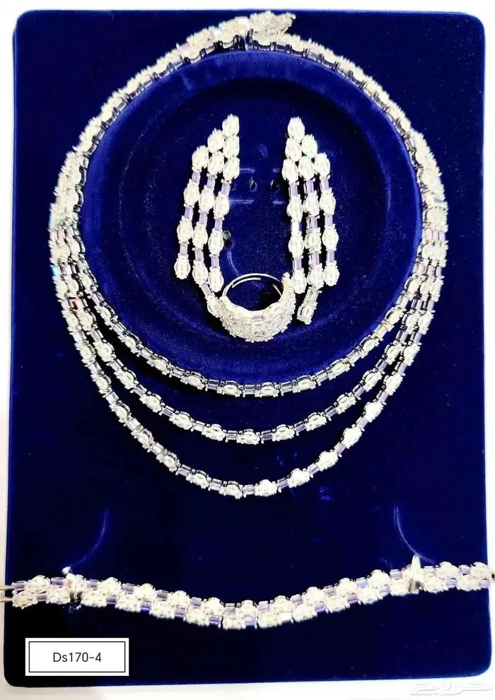 أطقم زركون فخم خمس خطوط وثلاث خطوط 6