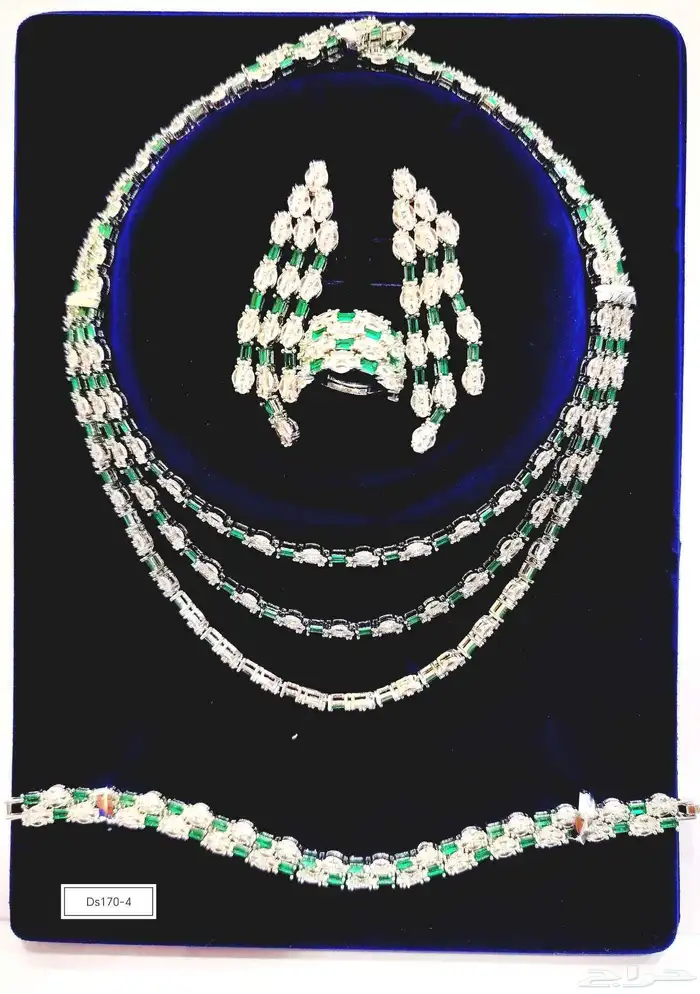 أطقم زركون فخم خمس خطوط وثلاث خطوط 8