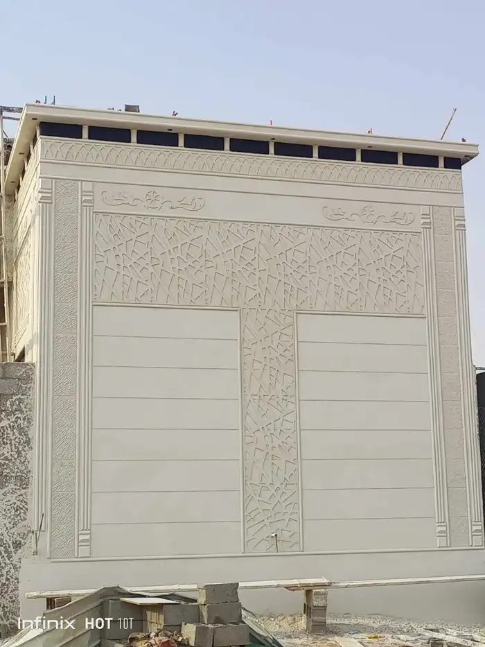 أعمال اللياسه الملونة والديكور الخارجي 1