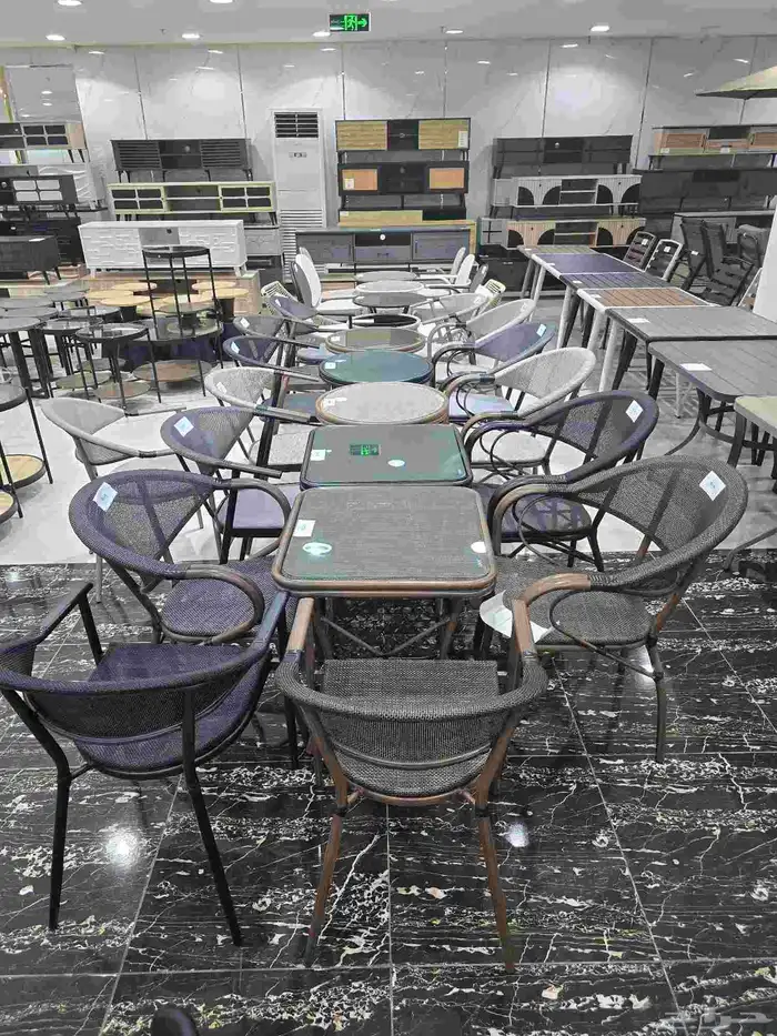 طاولات وكراسي كافيهات خارجية 5