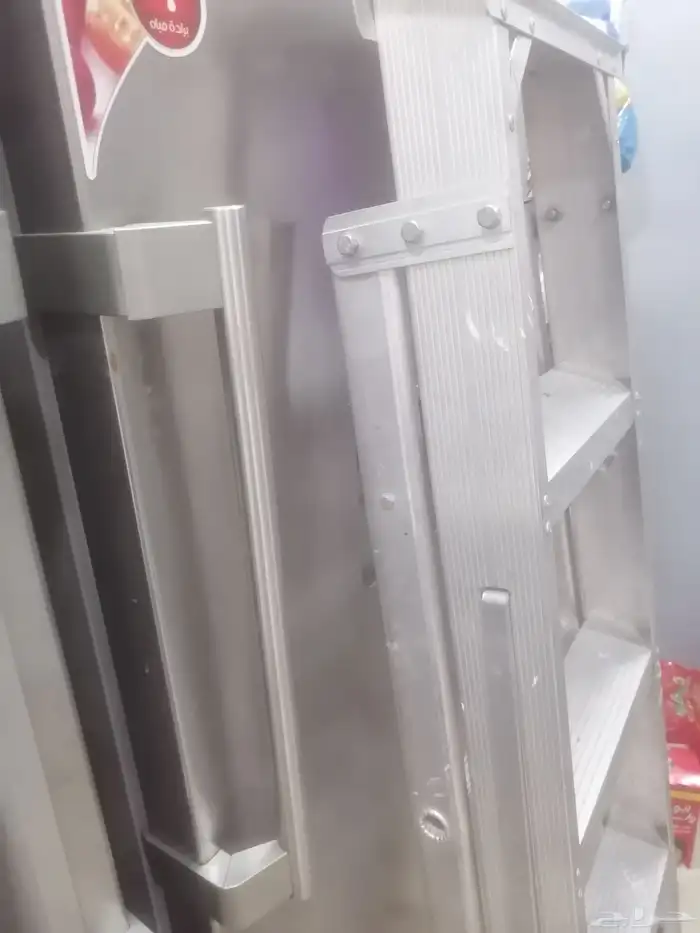 سلم اربعه ادرج جديد استعمال نضيف 1