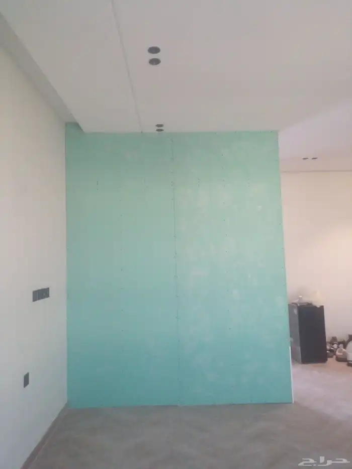 معلم جبس بورد اسمنت بورد اسقف مستعاره ديكور شاشات قواطع جدرا 14