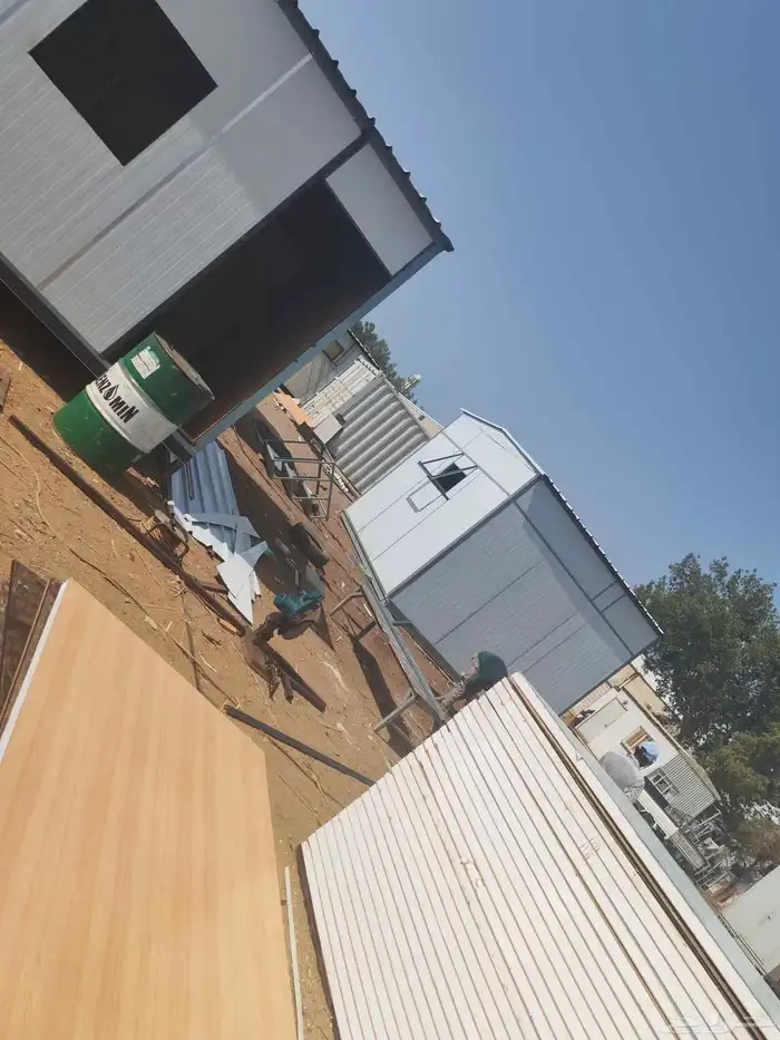 كرفانات وماكتب غرف بركسات ورشة امواج الخليخ للتصنيع البركسات 3