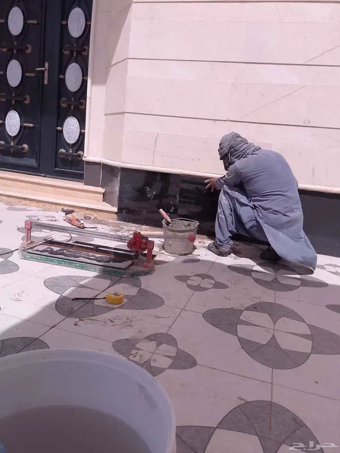 بلاط سرميك شغل بويا شغل 2