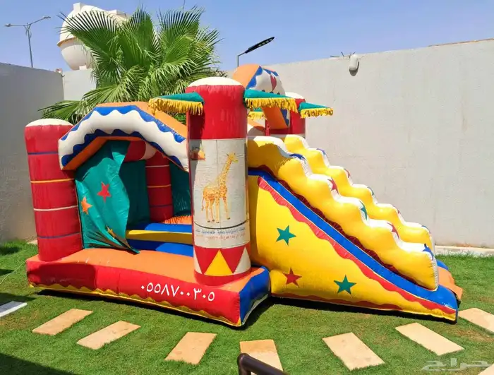 نطيطات نطيطه العاب زحليقه الرياض للايجار اليومي 9