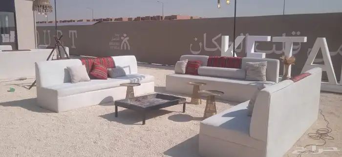 تاجير كنب كبير فردي ملكي جلسات شعبيه 1