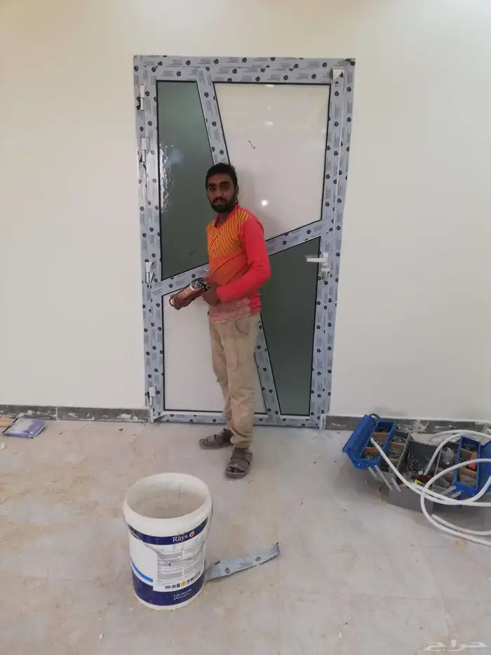 باب المنيوم شرايا 4