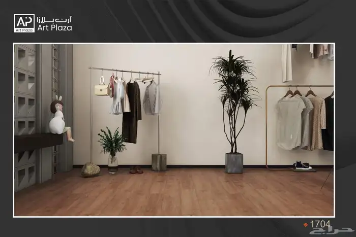 باركيه SPC مقاوم للماء عليه ضمان 10سنوات 36