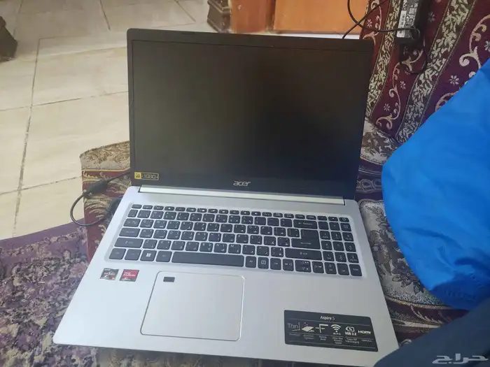 كومبيوتر aser aspire A515-45-R56E نظيف استعمال مده قصيره 0