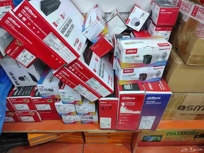 satellite dish receiver and camera installation 5