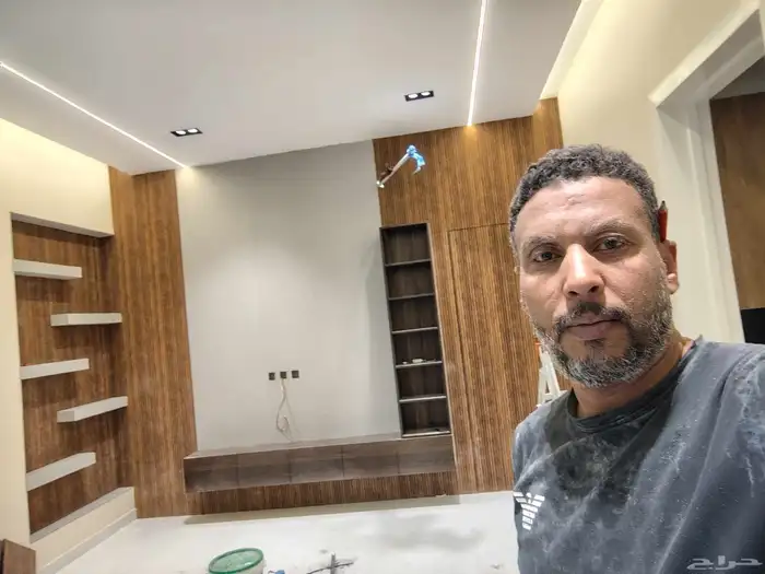 معلم جبس بورد وبديل رخام وبديل خشب واسمنت بورد والاسقف المست 8