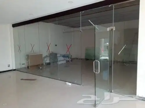 زجاج مكاتب 12ملي 2