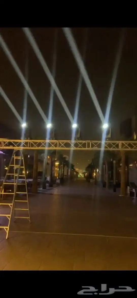 منطاد واضاءات وليازر للافتتاحات 4