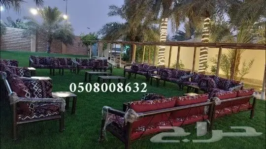 كراسي خارجية مراكيز كويتية جلسات خارجية كراسي حدائق 8