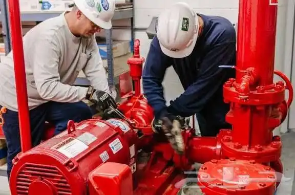 صيانة مضخات الحريق UL   Fire Pump UL Maintenance 0