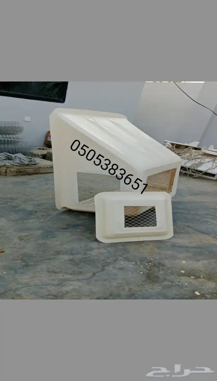 قطع مكيف فايبر جلاس غطاء شفاط 1