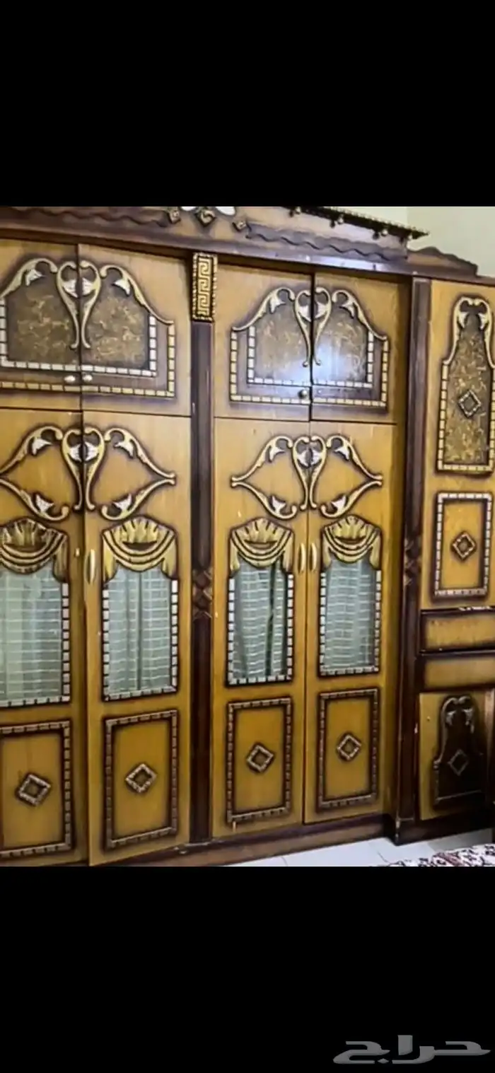 كرسي نوم ودولاب وتسريحة وعدد2 كومدينةنظيف بيع مستعجل 0
