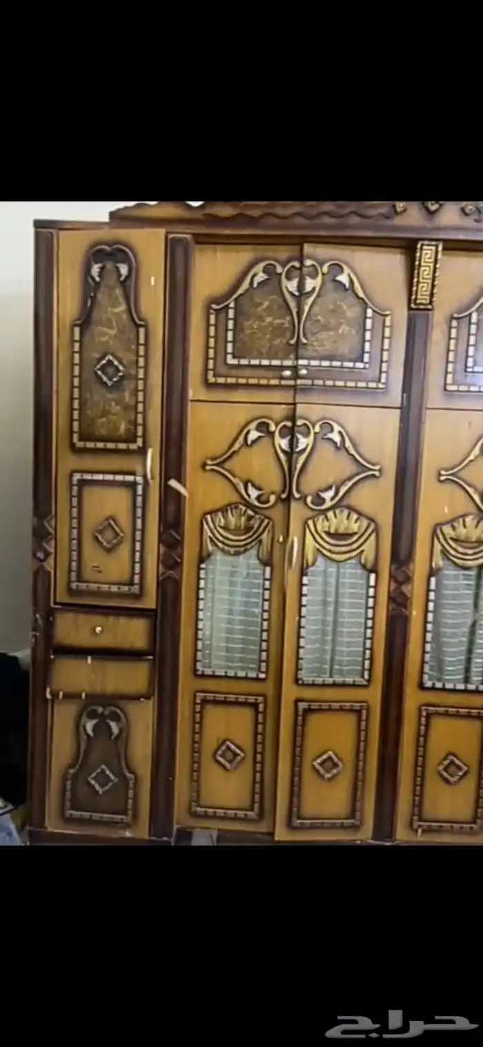 كرسي نوم ودولاب وتسريحة وعدد2 كومدينةنظيف بيع مستعجل 1