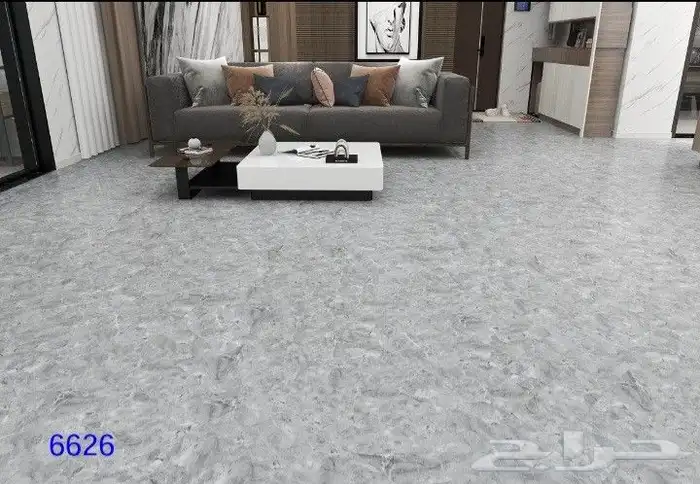 باركيه SPC مقاوم للماء عليه ضمان 10سنوات 7