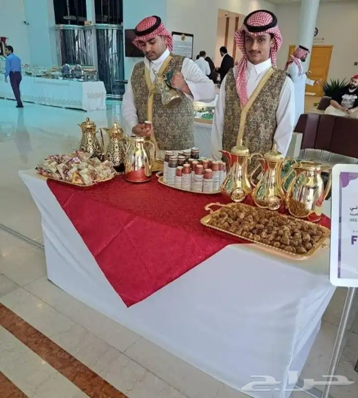 قهوجين وصبابين وتأجير كراسي ملكي وزل 3