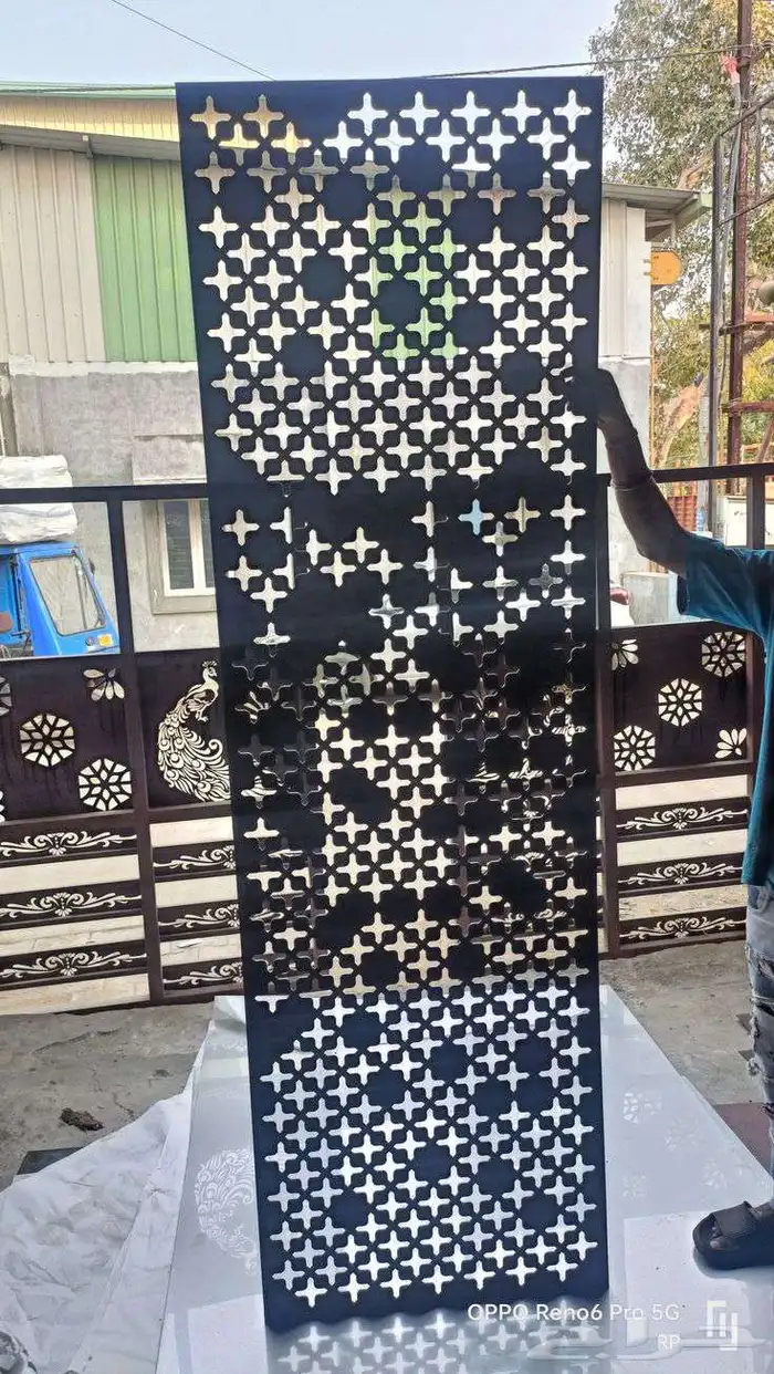 قص ليزر حديد حداده دربزين سوتر مظلات سيارات 2