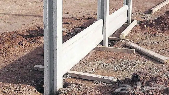 جدران واسوار خرسانية جاهزة 0