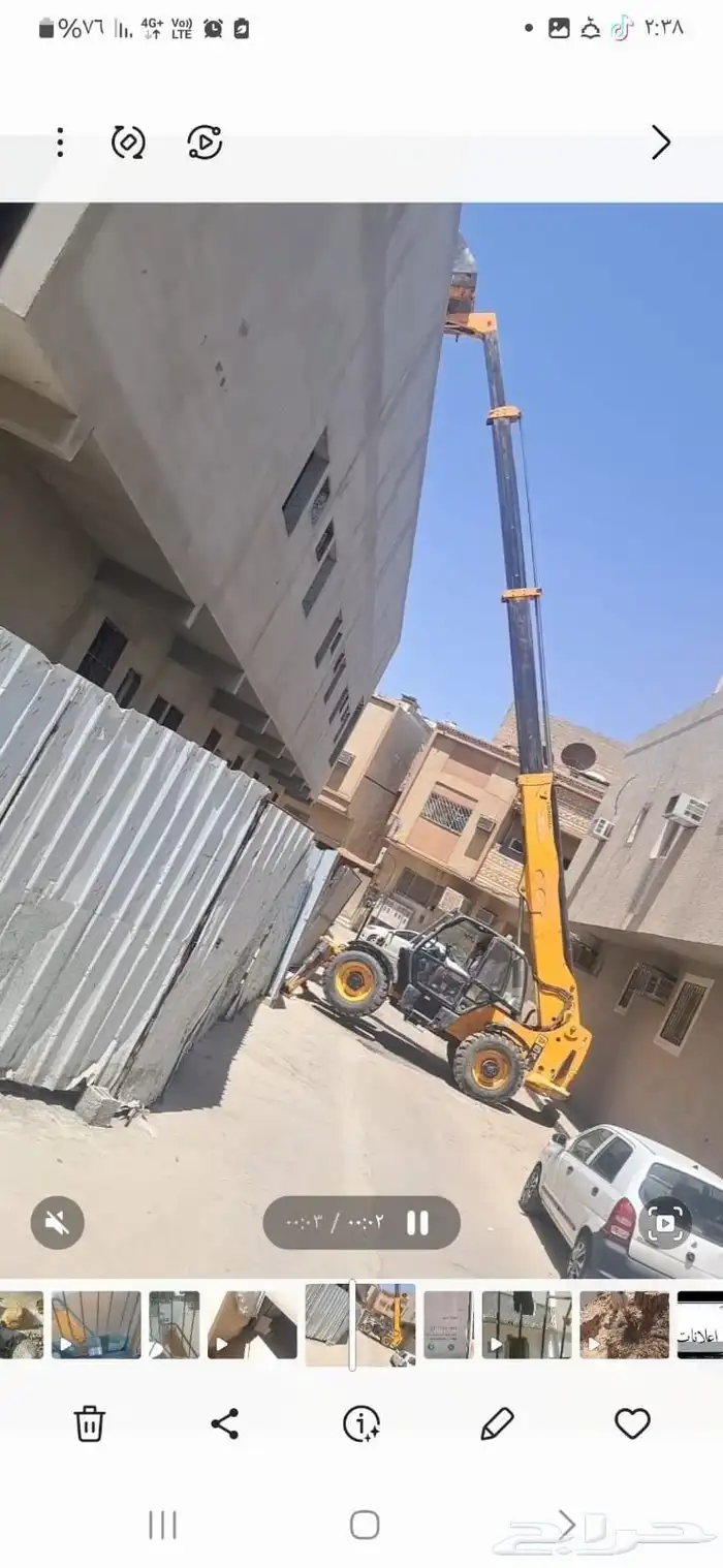 جي سي بي تيلسكوب تيلهندر 17 متر للإيجار 5