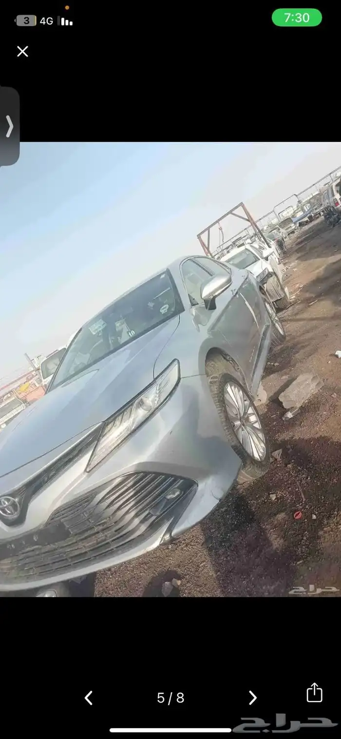 تشليح كامري مديل 2020 لبيع قطع غيار فقط 3