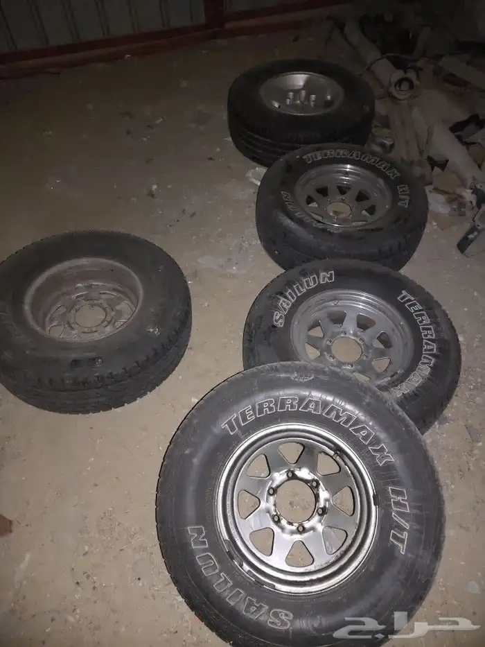 جنوط باترول 15 نيكل اصليه 0