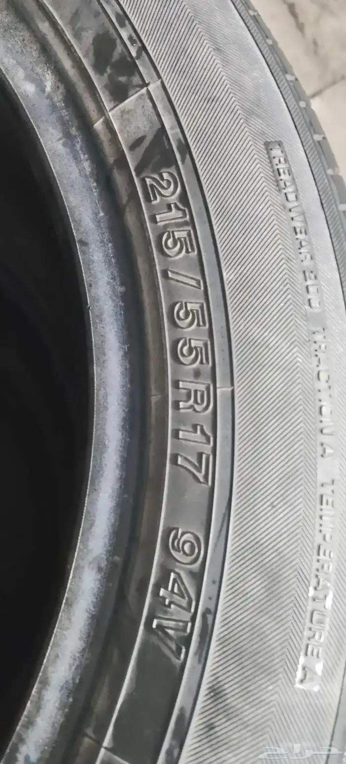 كفرات كامري سوناتا 215 55 17 4