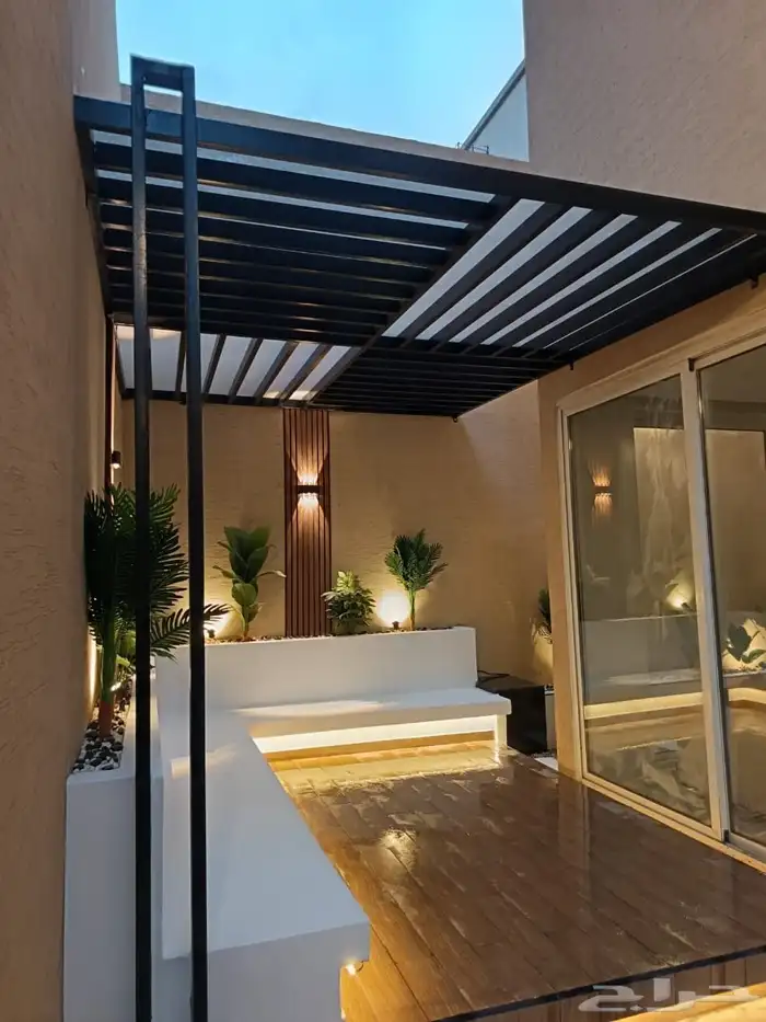 احواض جلسات مظلات 4