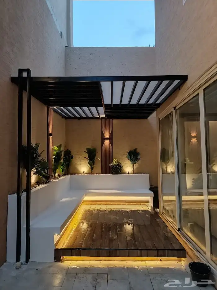 احواض جلسات مظلات 2