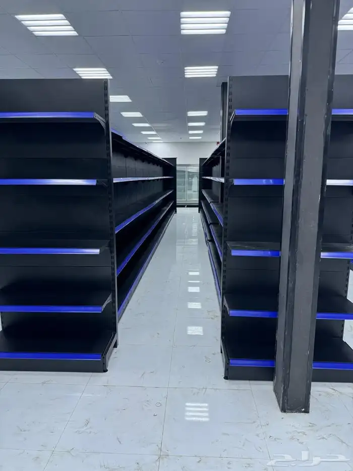 لبيع جميع انواع الرفوف الجديدة والمستخدم 5