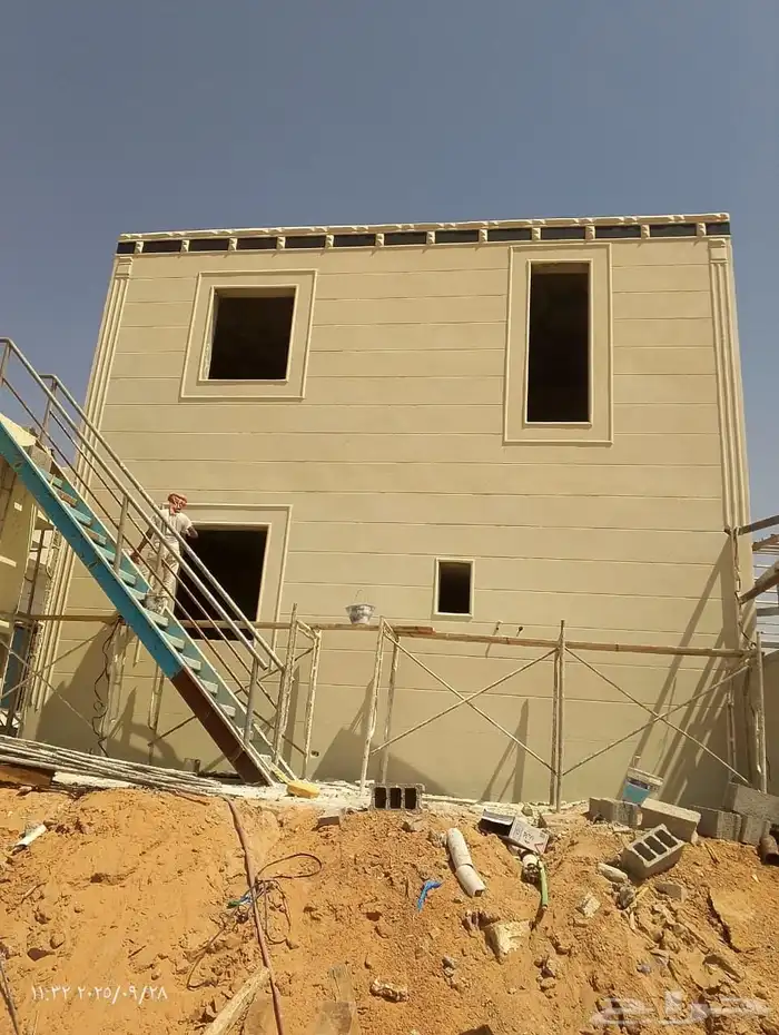 لياسة ملونة بديل الحجر الطبيعي وديكورات خارجية 9