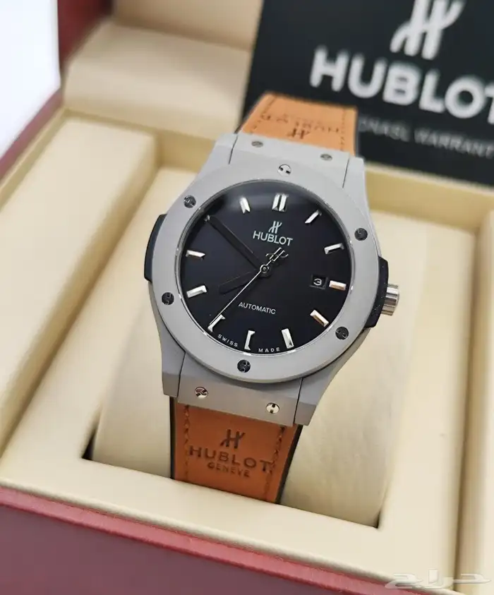 ساعات هوبلوت HUBLOT اوتوماتيكية سويسرية ماستر كواليت 9