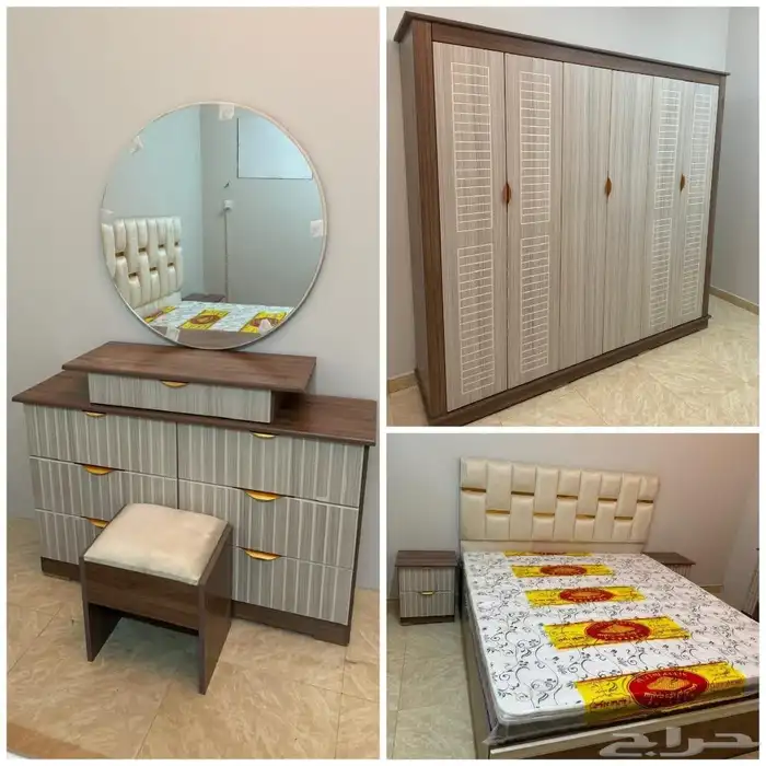 غرف نوم جديده جاهزه مع التوصيل والتركيب داخل وخارج الرياض 2