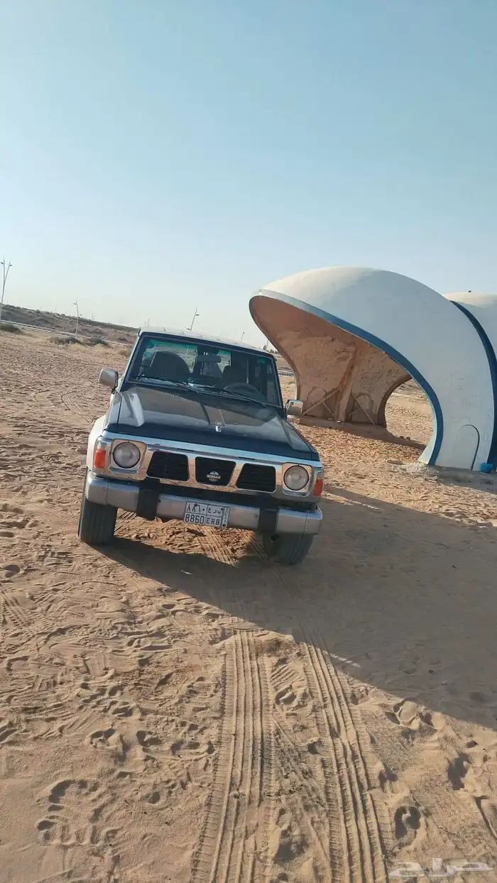 جيب نيسان باترول مكينه شدبلد وقير شد الفحص والاستمارة مجدد 1